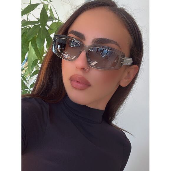 NEW Dior Signature S9U Slim Mask Sunglasses in Green main image 8